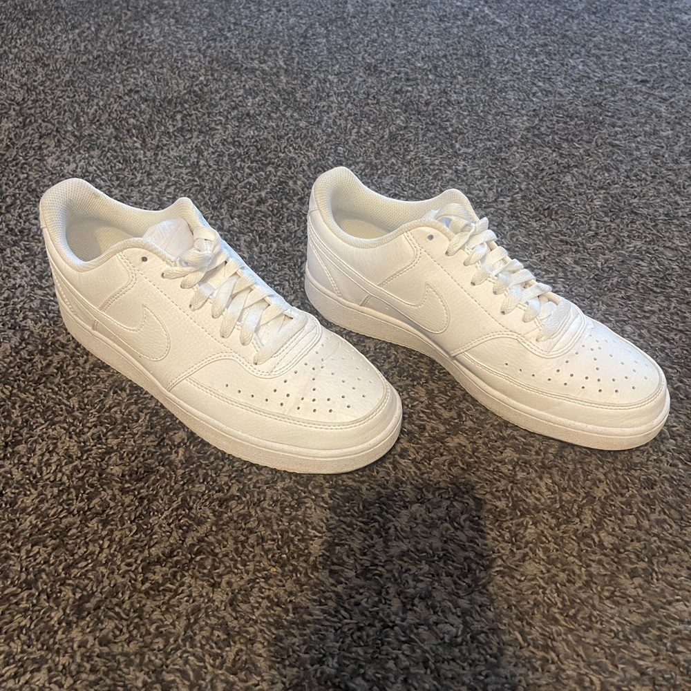 Nike Court Vision Low Men's White Sneakers